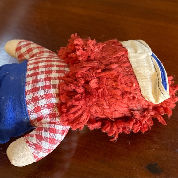 Vintage Raggedy Andy Plush Stuffed Doll Toy - Picture 9 of 15